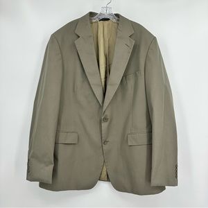 Brooks Brothers Suit Coat Sport Coat Blazer Taupe Size 48